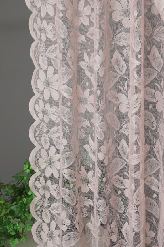 PITSIKÖYNNÖS -pitsi vaaleanpunainen